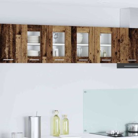 Mueble colgante con puerta Riga Madera vieja 60 x 31 x 40 cm en Armarios de cocina | Comprar online en Foru.es