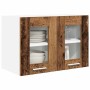 Mueble colgante con puerta Riga Madera vieja 60 x 31 x 40 cm en Armarios de cocina | Comprar online en Foru.es
