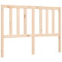 Estructura de cama con cabecero madera maciza 120x200 cm de vidaXL, Camas y somieres - Ref: Foro24-3193851, Precio: 111,13 €,...