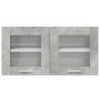 Mueble colgante con puerta Riga Gris Concreto y 80 x 31 x 40 cm en Armarios de cocina | Comprar online en Foru.es