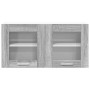 Mueble colgante con puerta Riga Gris Sonoma y 80 x 31 x 40 cm en Armarios de cocina | Comprar online en Foru.es
