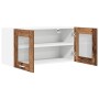 Mueble colgante con puerta Riga Madera Vieja y 80 x 31 x 40 cm en Armarios de cocina | Comprar online en Foru.es