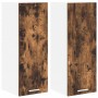 Mueble colgante Riga 2 pcs Roble Ahumado y 30 x 31 x 80 cm en Armarios de cocina | Comprar online en Foru.es