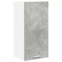 Mueble colgante con puerta Riga Gris Concreto y 40 x 31 x 80 cm en Armarios de cocina | Comprar online en Foru.es