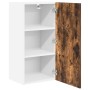 Mueble colgante con puerta Riga Roble Ahumado y 40 x 31 x 80 cm en Armarios de cocina | Comprar online en Foru.es