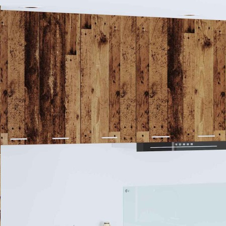 Mueble colgante con puerta Riga Madera Vieja y 40 x 31 x 80 cm en Armarios de cocina | Comprar online en Foru.es