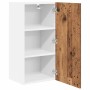 Mueble colgante con puerta Riga Madera Vieja y 40 x 31 x 80 cm en Armarios de cocina | Comprar online en Foru.es