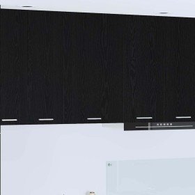 Mueble colgante con puerta Riga Roble Negro y 50 x 31 x 80 cm en Armarios de cocina | Comprar online en Foru.es