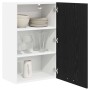 Mueble colgante con puerta Riga Roble Negro y 50 x 31 x 80 cm en Armarios de cocina | Comprar online en Foru.es