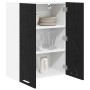 Mueble colgante con puerta Riga Roble Negro 60 x 31 x 80 cm en Armarios de cocina | Comprar online en Foru.es