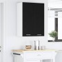 Mueble colgante con puerta Riga Roble Negro 60 x 31 x 80 cm en Armarios de cocina | Comprar online en Foru.es
