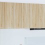 Mueble colgante con puerta Riga Roble Sonoma 60 x 31 x 80 cm en Armarios de cocina | Comprar online en Foru.es
