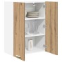 Mueble colgante con puerta Riga Roble artesanal 60 x 31 x 80 cm en Armarios de cocina | Comprar online en Foru.es