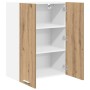 Mueble colgante con puerta Riga Roble artesanal 60 x 31 x 80 cm en Armarios de cocina | Comprar online en Foru.es