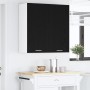 Mueble colgante con puerta Riga Roble Negro 80 x 31 x 80 cm en Armarios de cocina | Comprar online en Foru.es