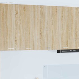 Mueble colgante con puerta Riga Roble Sonoma 80 x 31 x 80 cm en Armarios de cocina | Comprar online en Foru.es