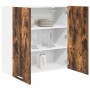 Mueble colgante con puerta Riga Roble ahumado 80 x 31 x 80 cm en Armarios de cocina | Comprar online en Foru.es