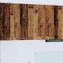 Mueble colgante con puerta Riga Madera vieja 80 x 31 x 80 cm en Armarios de cocina | Comprar online en Foru.es