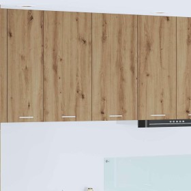 Mueble colgante con puerta Riga Roble artesanal 80 x 31 x 80 cm en Armarios de cocina | Comprar online en Foru.es