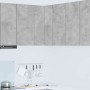 Mueble colgante Riga Gris Concreto y 57 x 57 x 80 cm en Armarios de cocina | Comprar online en Foru.es