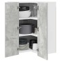 Mueble colgante Riga Gris Concreto y 57 x 57 x 80 cm en Armarios de cocina | Comprar online en Foru.es
