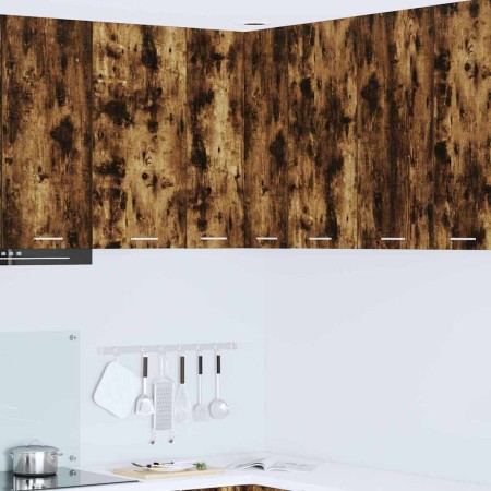 Mueble colgante Riga Roble Ahumado y 57 x 57 x 80 cm en Armarios de cocina | Comprar online en Foru.es