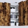 Mueble colgante Riga Roble Ahumado y 57 x 57 x 80 cm en Armarios de cocina | Comprar online en Foru.es