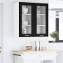 Mueble colgante Riga 2 pcs Roble Negro 40 x 31 x 80 cm en Armarios de cocina | Comprar online en Foru.es