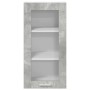 Mueble colgante Riga 2 pcs Gris Concreto 40 x 31 x 80 cm en Armarios de cocina | Comprar online en Foru.es