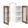 Mueble colgante con puerta Riga Roble ahumado 40 x 31 x 80 cm en Armarios de cocina | Comprar online en Foru.es