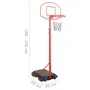 Juego de baloncesto portátil ajustable 200-236 cm de vidaXL, Pelota de baloncesto de juguete - Ref: Foro24-80345, Precio: 85,...