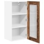 Mueble colgante con puerta Riga Madera vieja 40 x 31 x 80 cm en Armarios de cocina | Comprar online en Foru.es