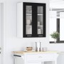 Mueble colgante con puerta Riga Roble Negro 60 x 31 x 80 cm en Armarios de cocina | Comprar online en Foru.es