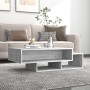 Mesa de centro madera contrachapada gris Sonoma 105x55x32 cm de vidaXL, Mesas de centro - Ref: Foro24-815982, Precio: 61,77 €...