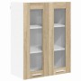 Mueble colgante con puerta Riga Roble Sonoma 60 x 31 x 80 cm en Armarios de cocina | Comprar online en Foru.es