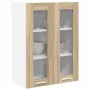 Mueble colgante con puerta Riga Roble Sonoma 60 x 31 x 80 cm en Armarios de cocina | Comprar online en Foru.es