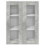 Mueble colgante con puerta Riga Gris Concreto 60 x 31 x 80 cm en Armarios de cocina | Comprar online en Foru.es