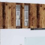 Mueble colgante con puerta Riga Madera vieja 60 x 31 x 80 cm en Armarios de cocina | Comprar online en Foru.es