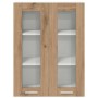 Mueble colgante con puerta Riga Roble artesanal 60 x 31 x 80 cm en Armarios de cocina | Comprar online en Foru.es