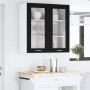 Mueble colgante con puerta Riga Roble Negro 80 x 31 x 80 cm en Armarios de cocina | Comprar online en Foru.es
