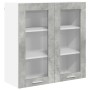 Mueble colgante con puerta Riga Gris Concreto 80 x 31 x 80 cm en Armarios de cocina | Comprar online en Foru.es