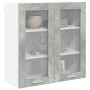 Mueble colgante con puerta Riga Gris Concreto 80 x 31 x 80 cm en Armarios de cocina | Comprar online en Foru.es