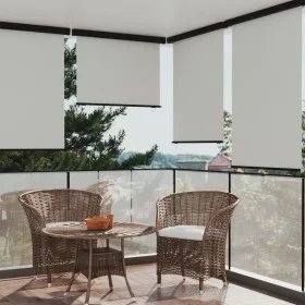 Toldo lateral de balcón color crema 122x250 cm de vidaXL, Sombrillas - Ref: Foro24-317845, Precio: 72,59 €, Descuento: %
