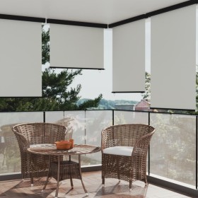 Toldo lateral de balcón color crema 122x250 cm de vidaXL, Sombrillas - Ref: Foro24-317845, Precio: 74,39 €, Descuento: %