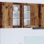 Mueble colgante con puerta Riga Madera vieja 80 x 31 x 80 cm en Armarios de cocina | Comprar online en Foru.es