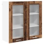 Mueble colgante con puerta Riga Madera vieja 80 x 31 x 80 cm en Armarios de cocina | Comprar online en Foru.es