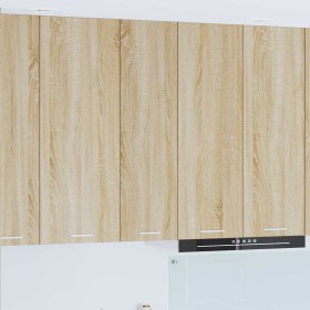 Mueble colgante con puerta Riga Roble Sonoma 30 x 31 x 100 cm en Armarios de cocina | Comprar online en Foru.es