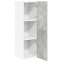 Mueble colgante con puerta Riga Gris Concreto 30 x 31 x 100 cm en Armarios de cocina | Comprar online en Foru.es