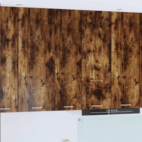 Mueble colgante con puerta Riga Roble ahumado 30 x 31 x 100 cm en Armarios de cocina | Comprar online en Foru.es