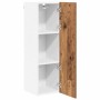 Mueble colgante con puerta Riga Madera vieja 30 x 31 x 100 cm en Armarios de cocina | Comprar online en Foru.es